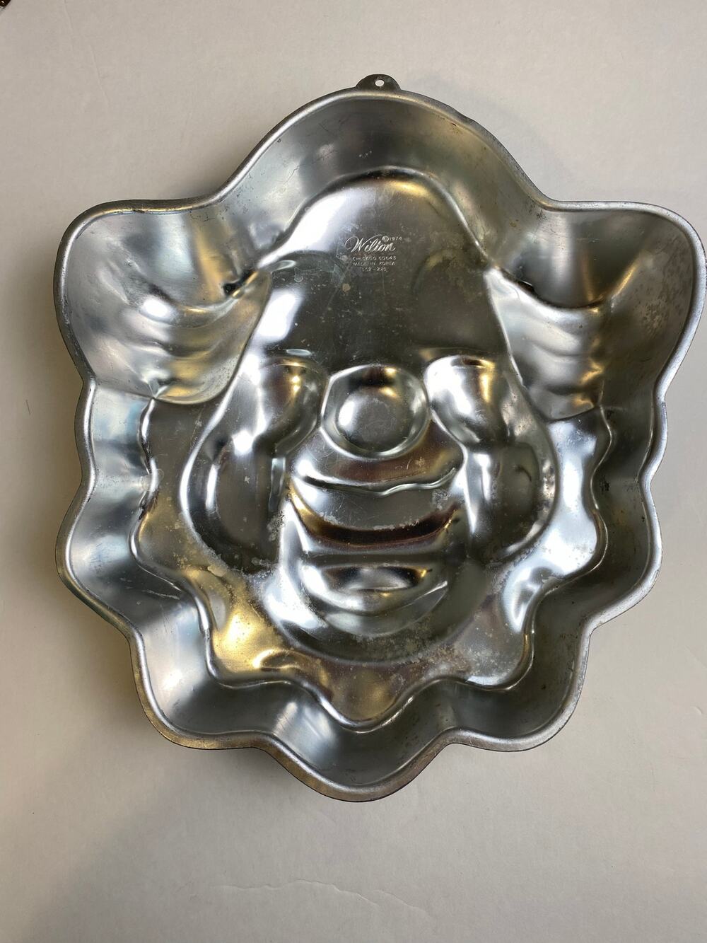 Vintage Wilton Clown Cake Pan Circa 1974